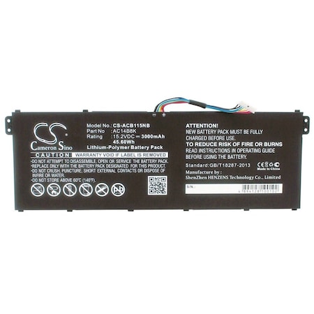 Bsc Preferred Gateway NE511 NE512 Laptop and Notebook Replacement Battery CS-ACB115NB.2